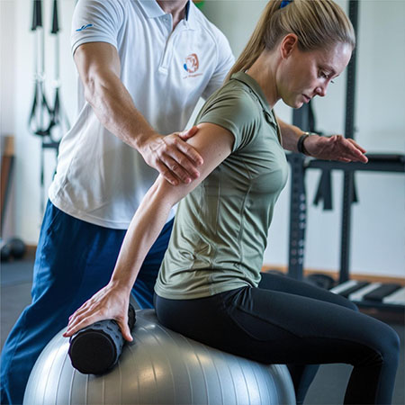 Terapia czaszkowo-krzyżowa w Rybniku – indywidualna praca terapeuty z pacjentką